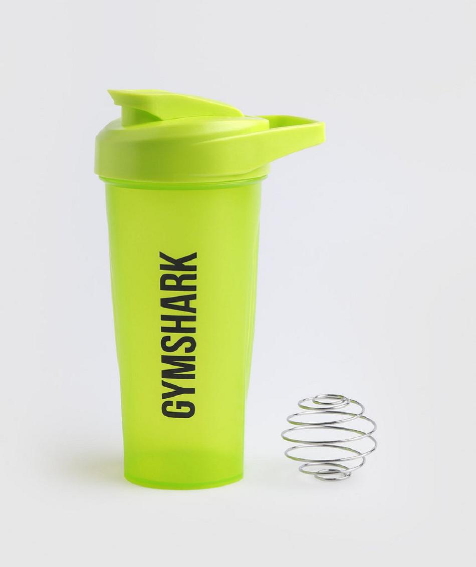 Botellas de Agua Gymshark 14oz Shaker Accessories Verde Claro | CO 4279EBC